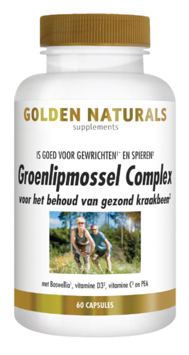GRÜNLIPPMUSCHEL COMPLEX 60 Kaps Golden Naturals